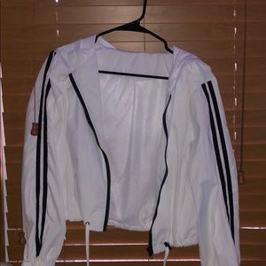 crop top windbreaker
